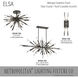 Elsa Midnight Graphite Island Light Ceiling Light